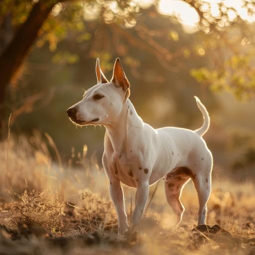 American Bull Terrier draussen