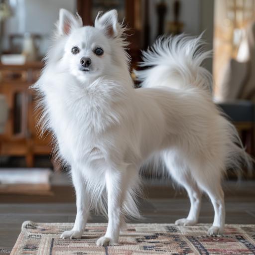 American Eskimo drinnen