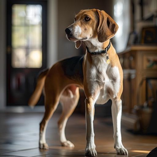 American Foxhound drinnen