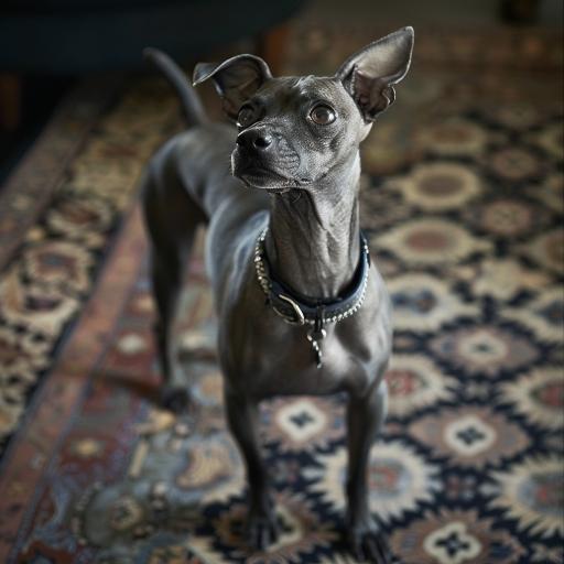 American Hairless Terrier drinnen