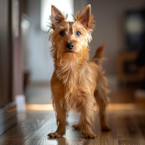 Australian Terrier drinnen