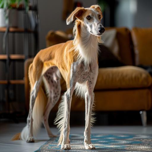 Borzoi drinnen