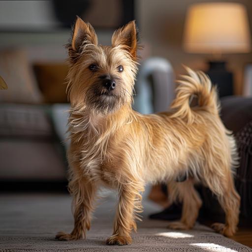 Cairn Terrier drinnen