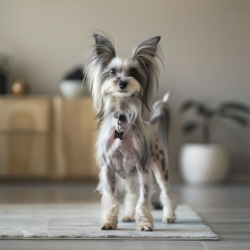 Chinese Crested drinnen