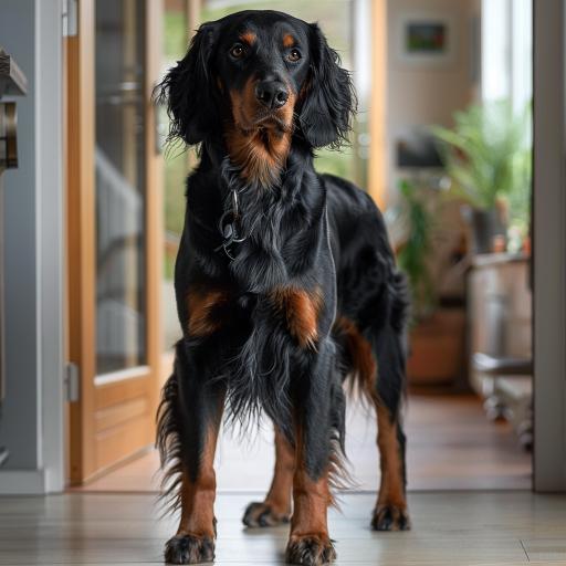 Gordon Setter drinnen