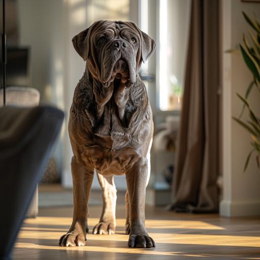 Mastino Napoletano drinnen