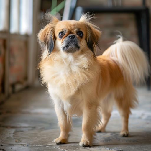 Pekingese drinnen