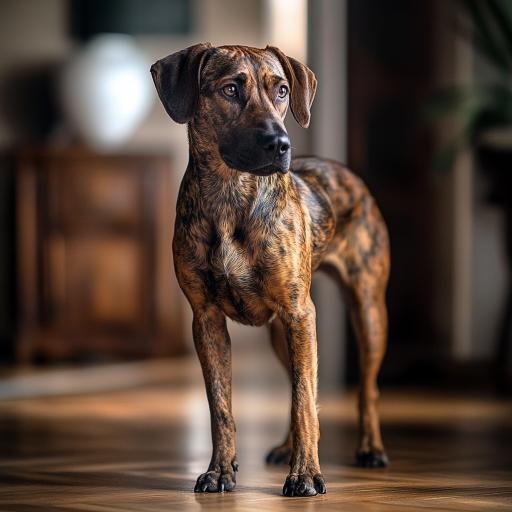 Plott Hound drinnen