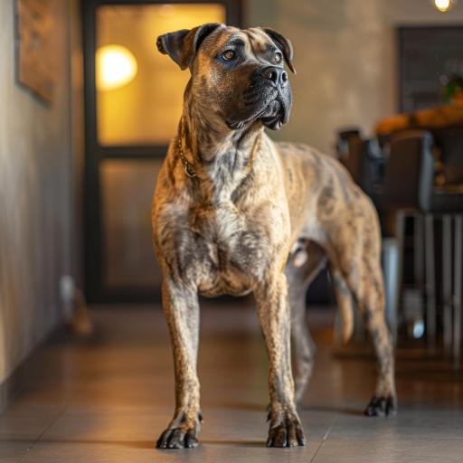 Presa Canario drinnen