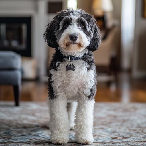 Sheepadoodle drinnen