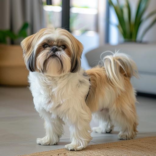 Shih Tzu drinnen
