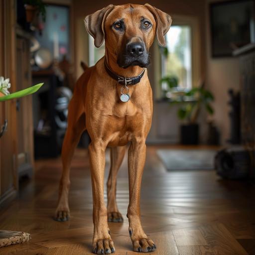 Thai Ridgeback drinnen