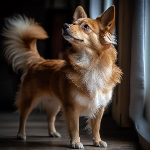 Volpino Italiano drinnen